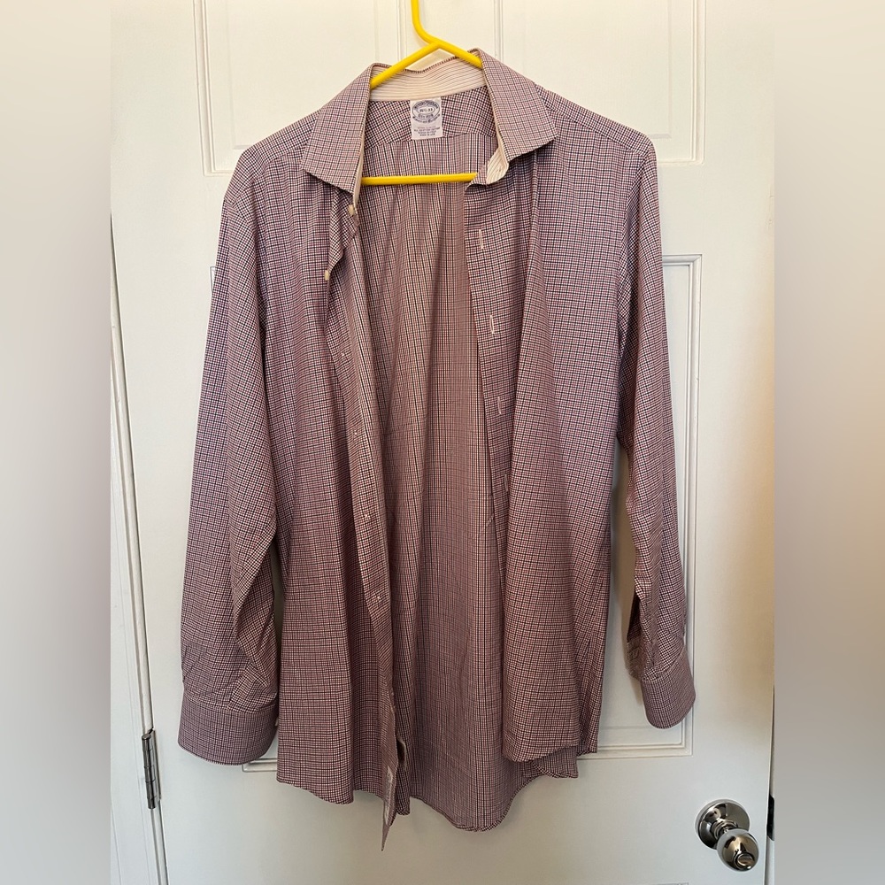 Brooks Brothers Dress Shirt 16.5 33